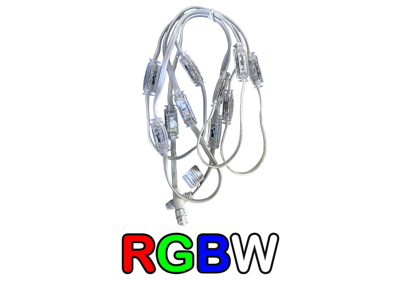 RGBW+2 Pebble Lights 4 pin (12 inch spacing)