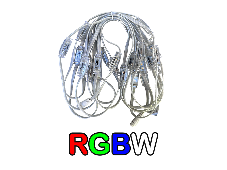 RGBW+2 Pebble Lights 4 pin (12 inch spacing)