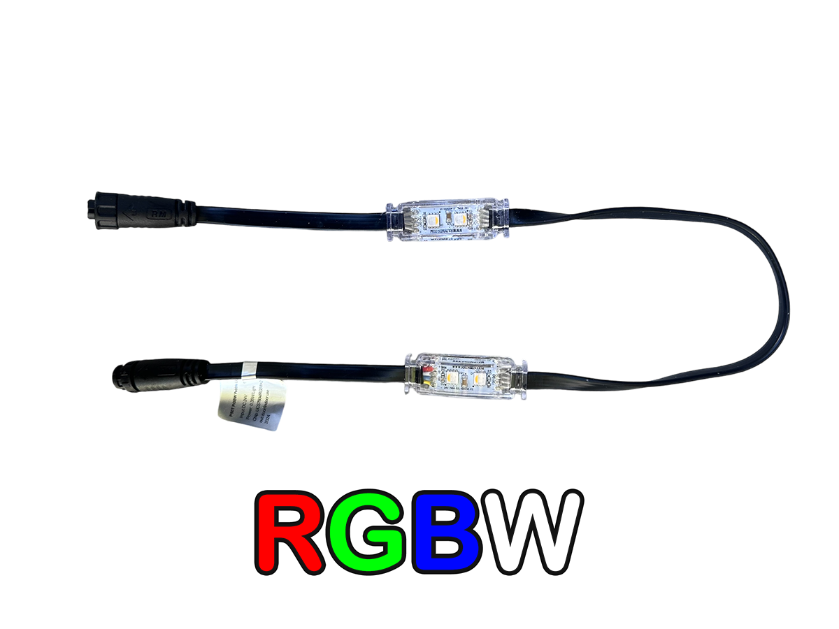 RGBW+2 Pebble Lights 4 pin (12 inch spacing)