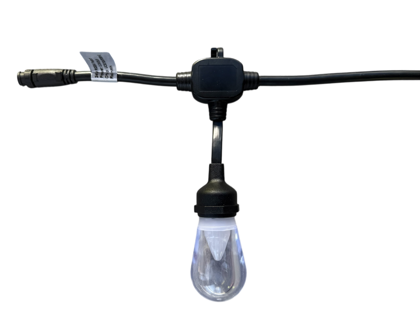 Minleon Permanent Lighting: RGBW+2 Bistro/Festoon Lights