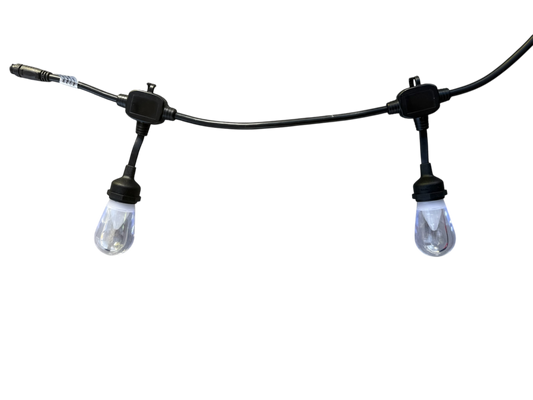 Minleon Permanent Lighting: RGBW+2 Bistro/Festoon Lights