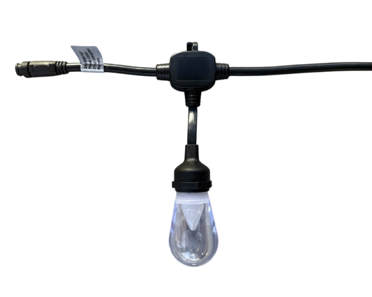 Minleon Permanent Lighting: RGBW+2 Bistro/Festoon Lights