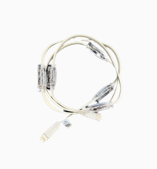RGB+2 Pebble Lights 4 pin (12 inch Spacing)